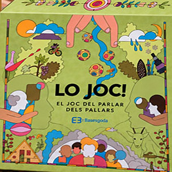 Capsa de LO JOC!, el joc del parlar dels Pallars